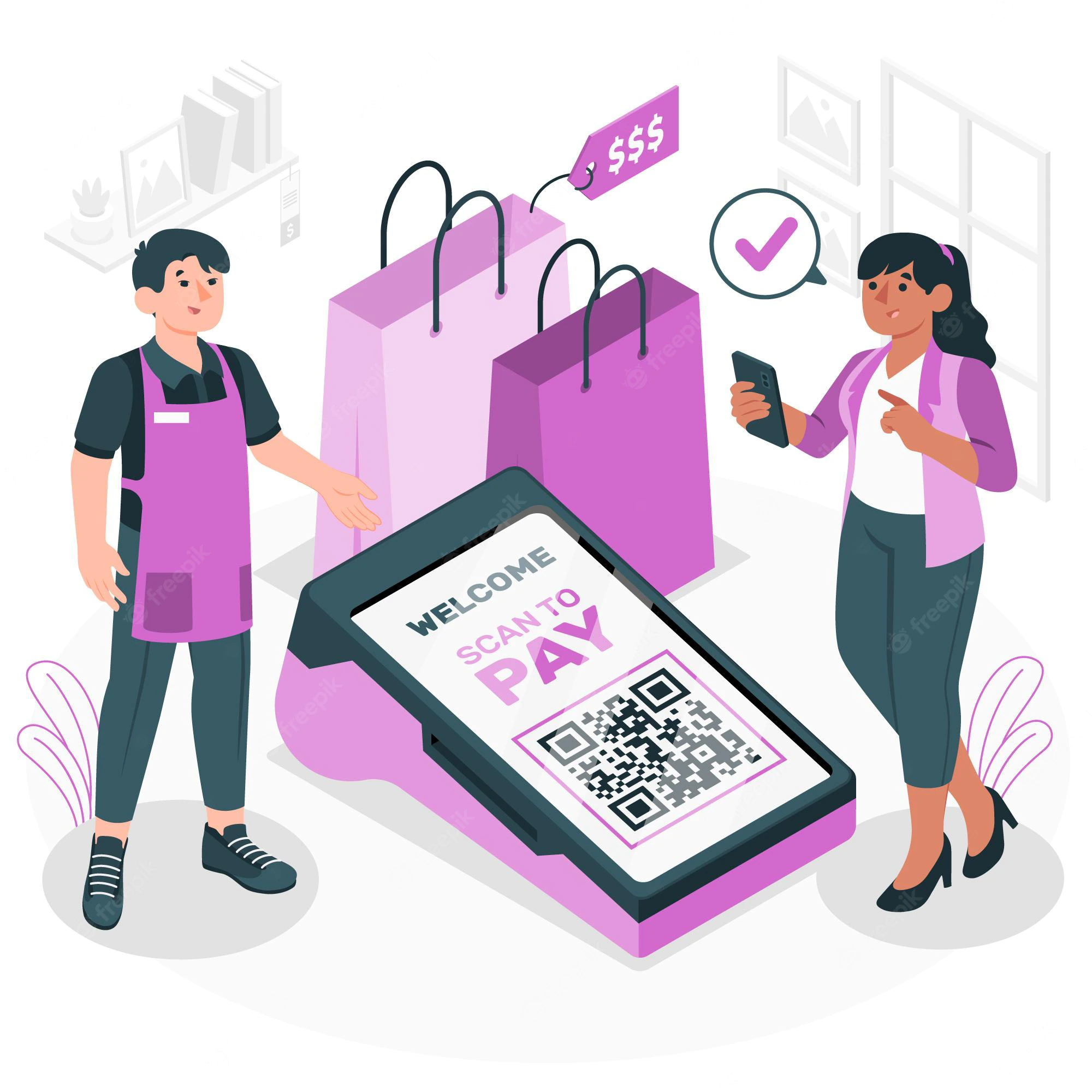 scan-pay-concept-illustration